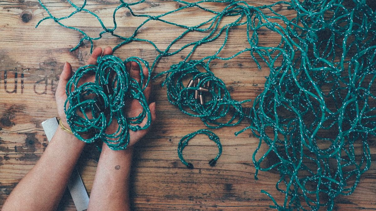 Plastik im Meer (Teil III): Schmuck aus alten Fischernetzen (Unterrichtsreihe für die&nbsp;Unterstufe)