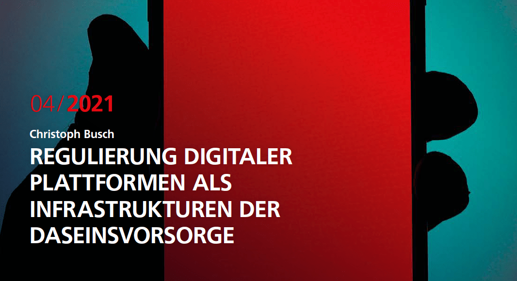 Digitale Plattformen als&nbsp;Infrastrukturen