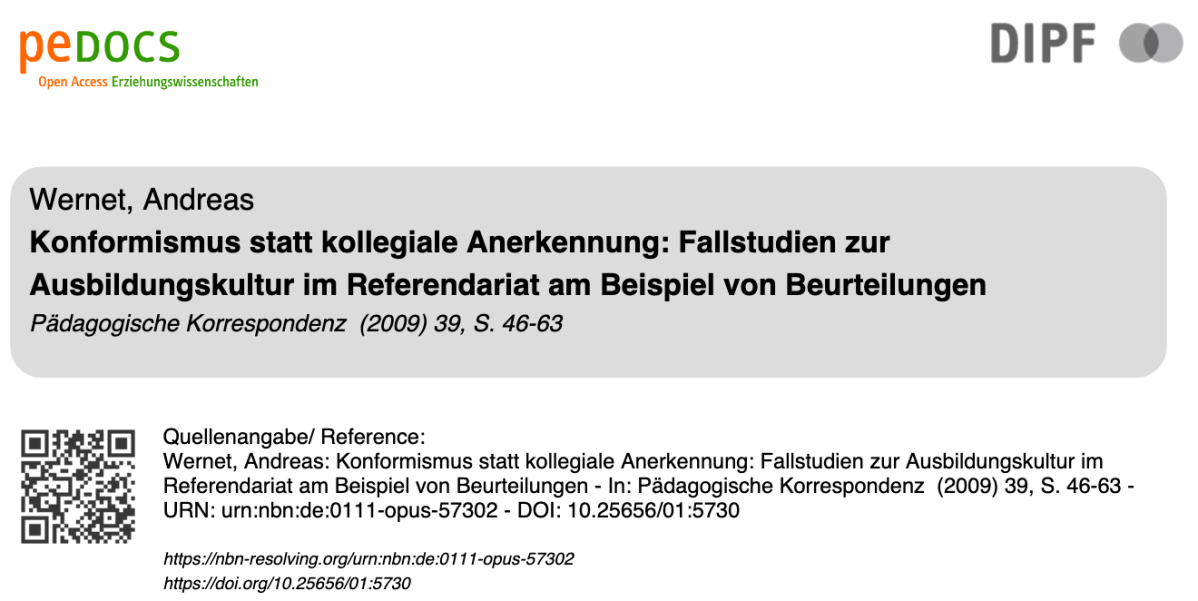 #Lehrer*innenausbildung | Konformismus statt kollegiale&nbsp;Anerkennung
