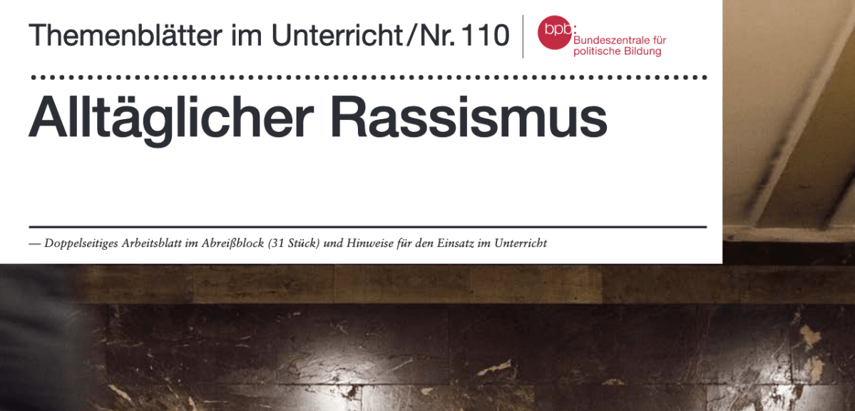 Alltäglicher Rassismus